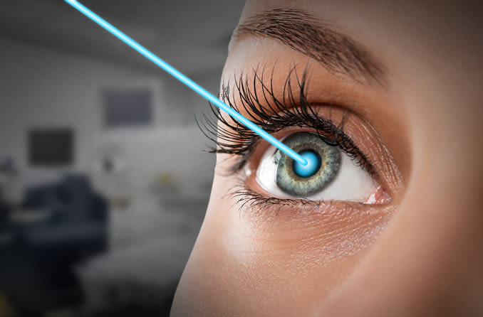 What is the initial treatment that enters your mind when you think of laser eye surgical treatment?